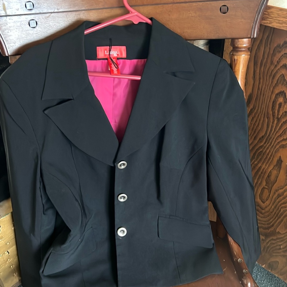 Dress jacket, black, 14